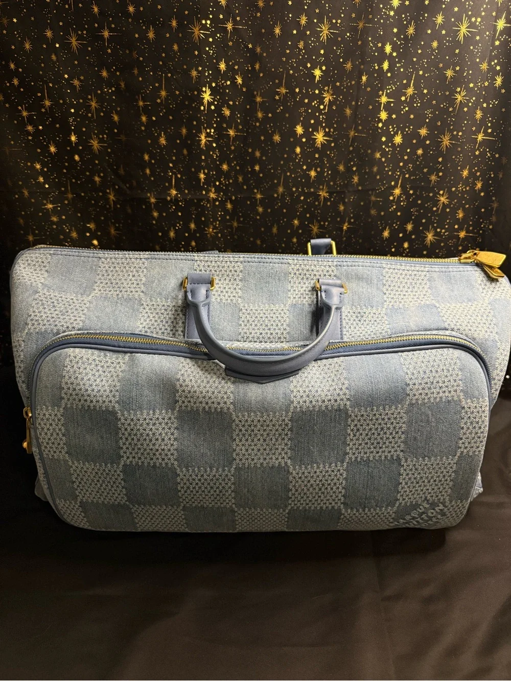 Louis Vuitton Keepall Cargo 50 in Damier Denim